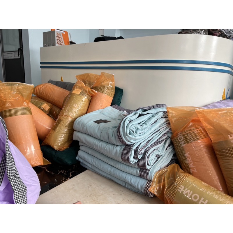 Chăn Hè Đũi ZARA HOME Nhập Khẩu_Chăn Hè Trần Mỏng Siêu Mát Mịn 2mx2m3