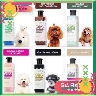 Sữa Tắm SOS dành cho Chó Và Mèo 500ml