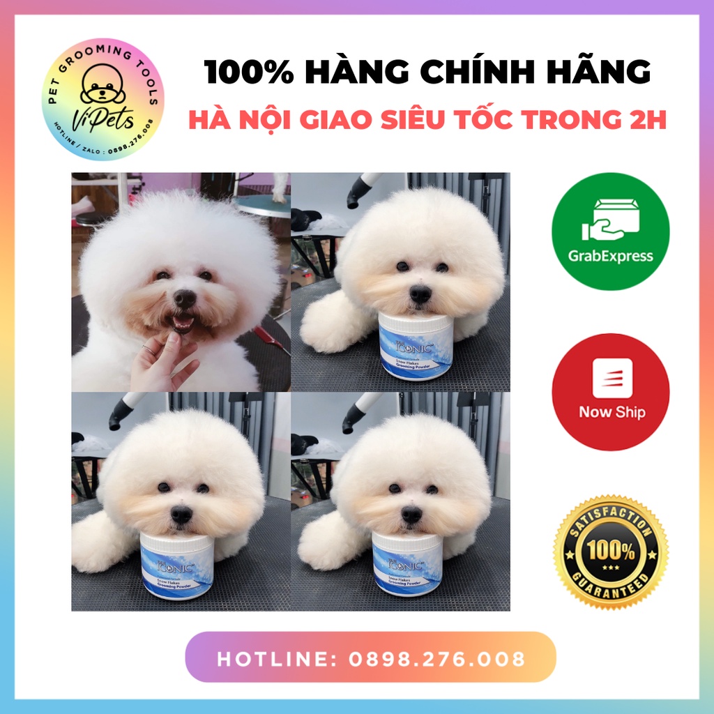 TRUE ICONIC - BỘT VỆ SINH VẾT Ố CHO CÚN (không phải thuốc điều trị nước mắt))
