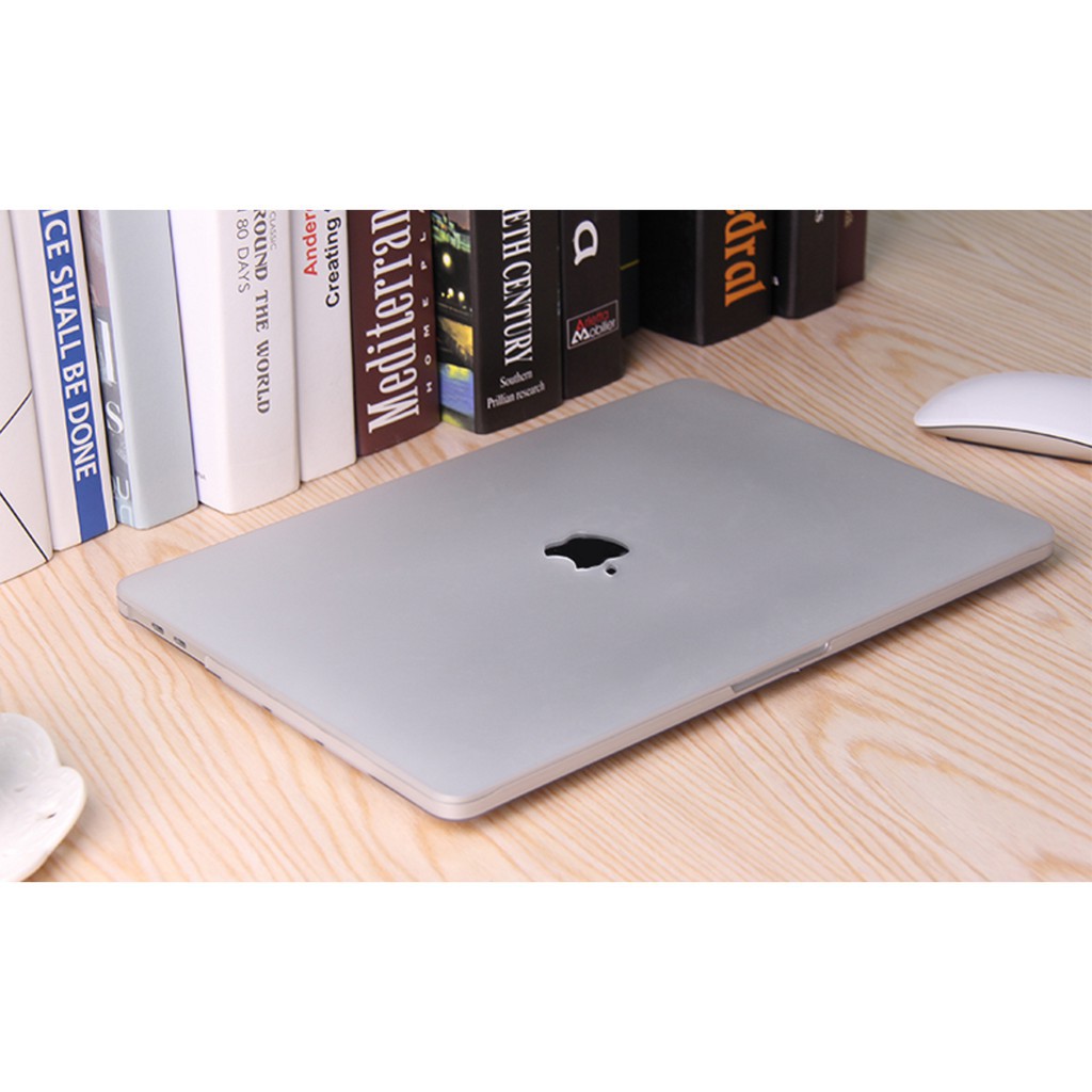 Case, Ốp Macbook Trắng Đục đủ dòng (Tặng Kèm Nút Chống Bụi + Bộ kẹp chống gãy sạc) | BigBuy360 - bigbuy360.vn