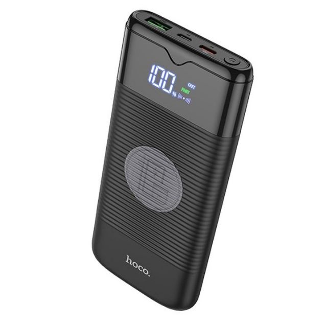 Pin Sạc Dự Phòng Không Dây Hoco J63 10000mAh, Hỗ Trợ Sạc Nhanh PD 18W - BẢO Hành 12 Tháng