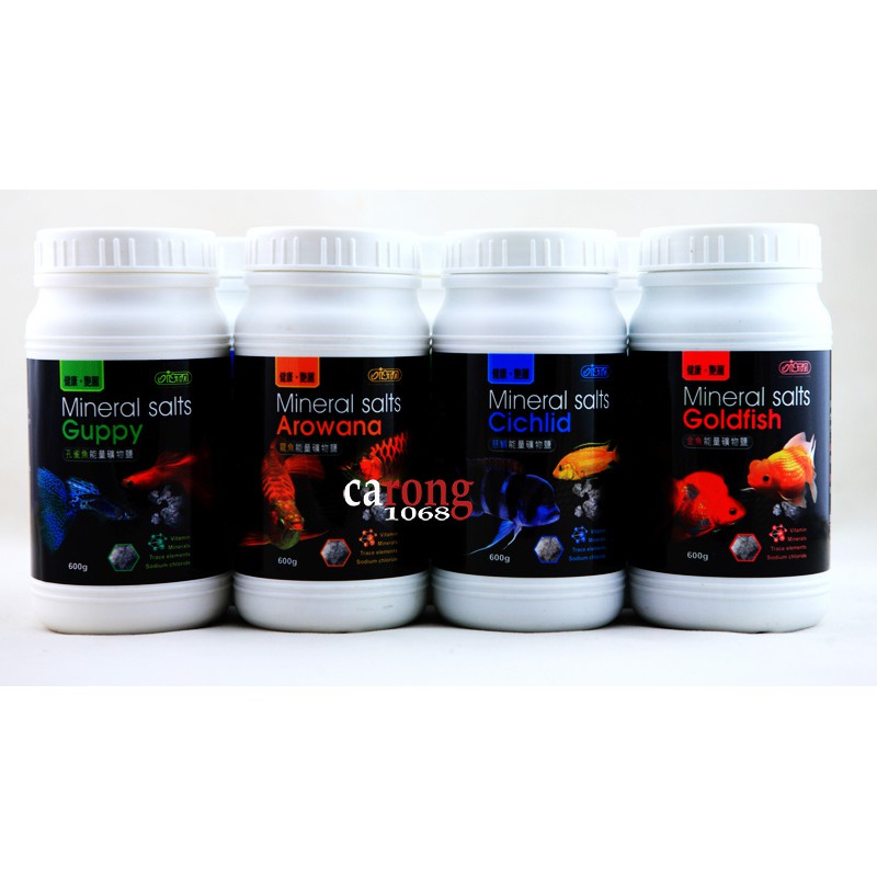 ISTA Guppy Mineral Salts khoáng chất và vitamin cho loài cá bảy màu, Guppy fish