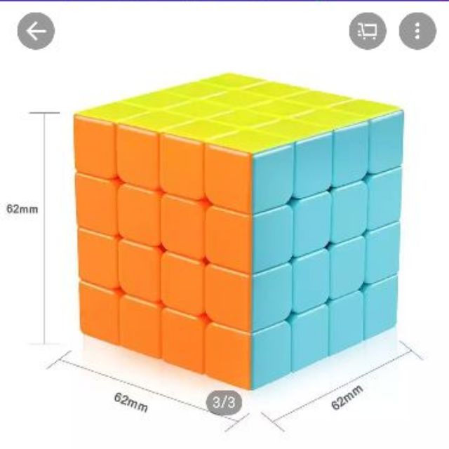 Đồ Chơi Rubik Cube 4x4 - Loại Tốt Không Rít