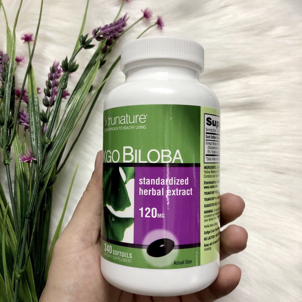 ❤️ [Date 12/2023]  GINK.GO BI.LOBA Trunature 340 viên Mỹ | Thế Giới Skin Care