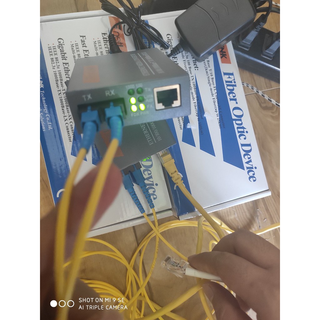 5 Cặp converter quang 2 sợi netlink HTB-GS-03 10 / 100/1000Mb/s | BigBuy360 - bigbuy360.vn