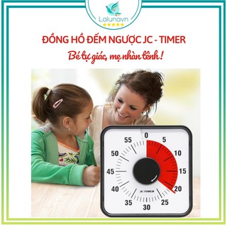 Đồng hồ đếm ngược cho bé JC-Timer CHÍNH HÃNG , đồng hồ hẹn giờ cho bé lalunavn - A19