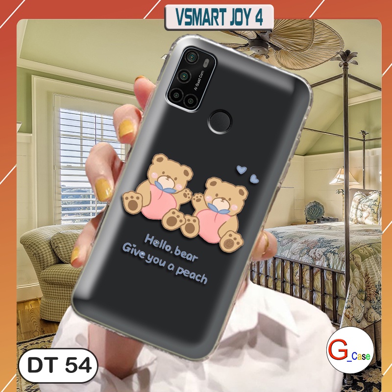 Ốp lưng dẻo VSMART JOY 4 - in hình