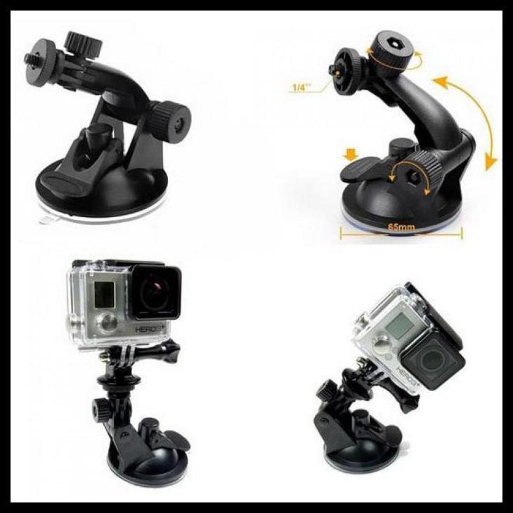 Giá Đỡ Camera Hành Trình Gopro / Xiaomi Yi Action Camera Xtgp51 Có Giác Hút Gắn Xe Hơi | BigBuy360 - bigbuy360.vn