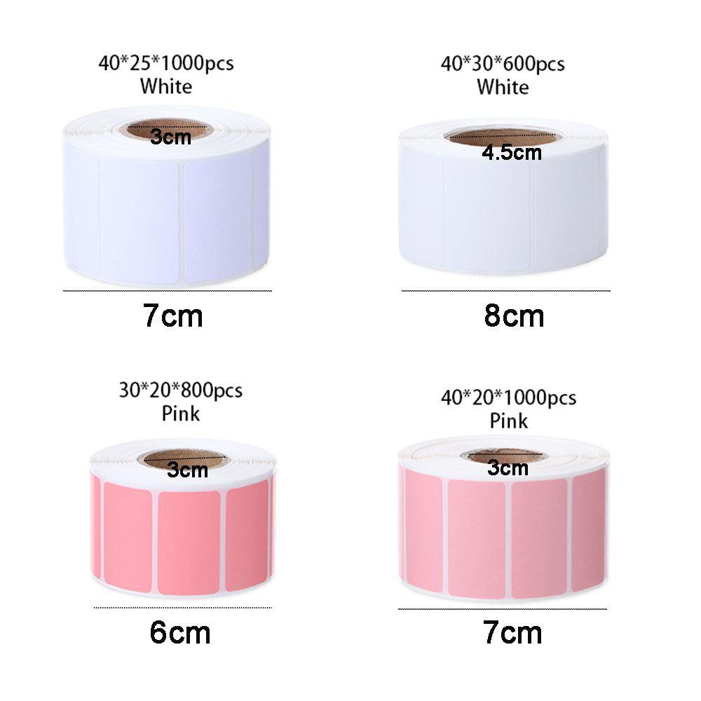 LAKAMIER Nhãn Dán Nhiệt Trực Tiếp Hình Tròn Nhiều Màu Sắc Tự Dính Dùng Thiết Kế Logo DIY