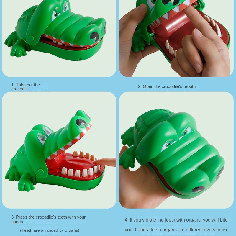 Đồ Chơi Cá Sấu Cắn Ngón Tay Tok Tok the same GYLMY356
