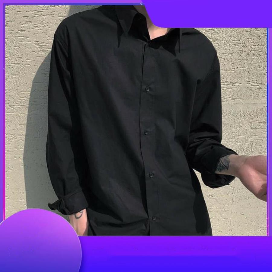 🔱🔱 Áo sơ mi tay dài phom rộng unisex 2 size cho cả nam và nữ 🔱 Xuất Châu Âu 🔱 | BigBuy360 - bigbuy360.vn