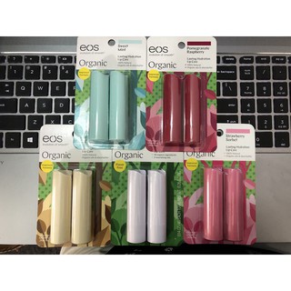 VỈ 2 CÂY SON DƯỠNG MÔI EOS LIP BALMS