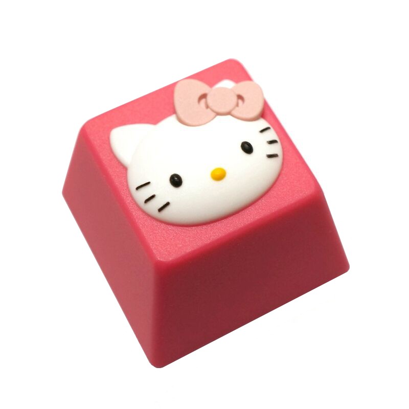 Nút Bàn Phím Hình Mèo Hello Kitty Dễ Thương