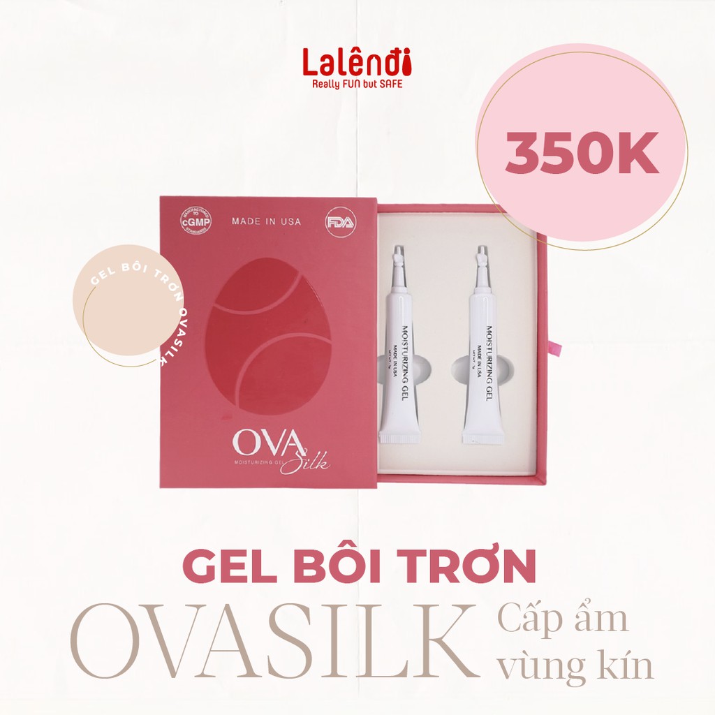 Gel bôi trơn Ovasilk cấp ẩm vùng kín