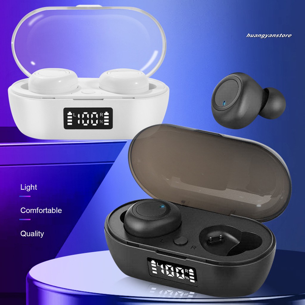 Tai Nghe Nhét Tai S100 Bluetooth 5.0 Tws Mini Kèm Hộp Sạc