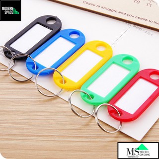 Thẻ tên nhựa - Móc khóa tên Phân loại Đồ dùng, hành lý GD-103