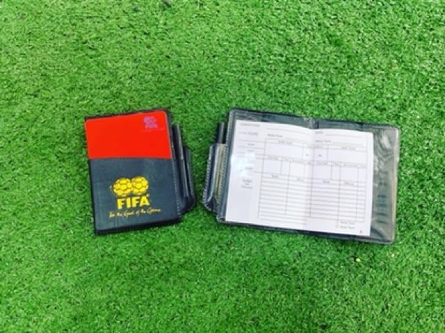 Thẻ Trọng Tài FiFa ⚽️ ( Thẻ trọng tài đá banh , sử dụng chơi đá bóng , phụ kiện thể thao )