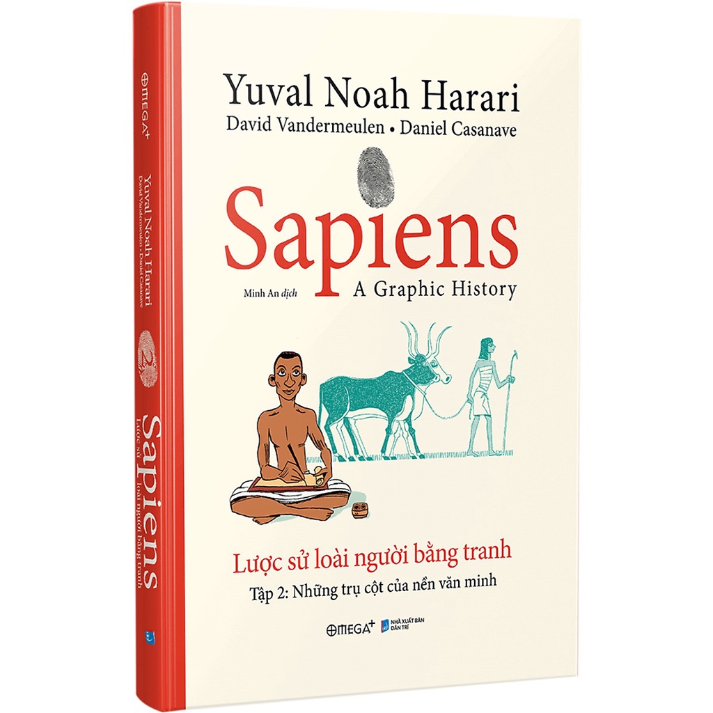 Sách - Sapiens lược sử loài người bằng tranh tập 2: Các trụ cột của nền văn minh ( Bìa cứng )