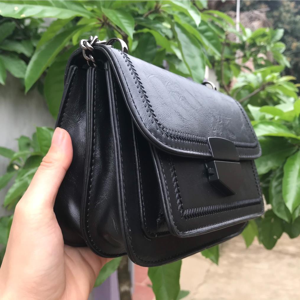 Túi đeo chéo nữ, giỏ đeo chéo thời trang phong cách hàn quốc chất liệu Da PU cao cấp size 21 | BigBuy360 - bigbuy360.vn