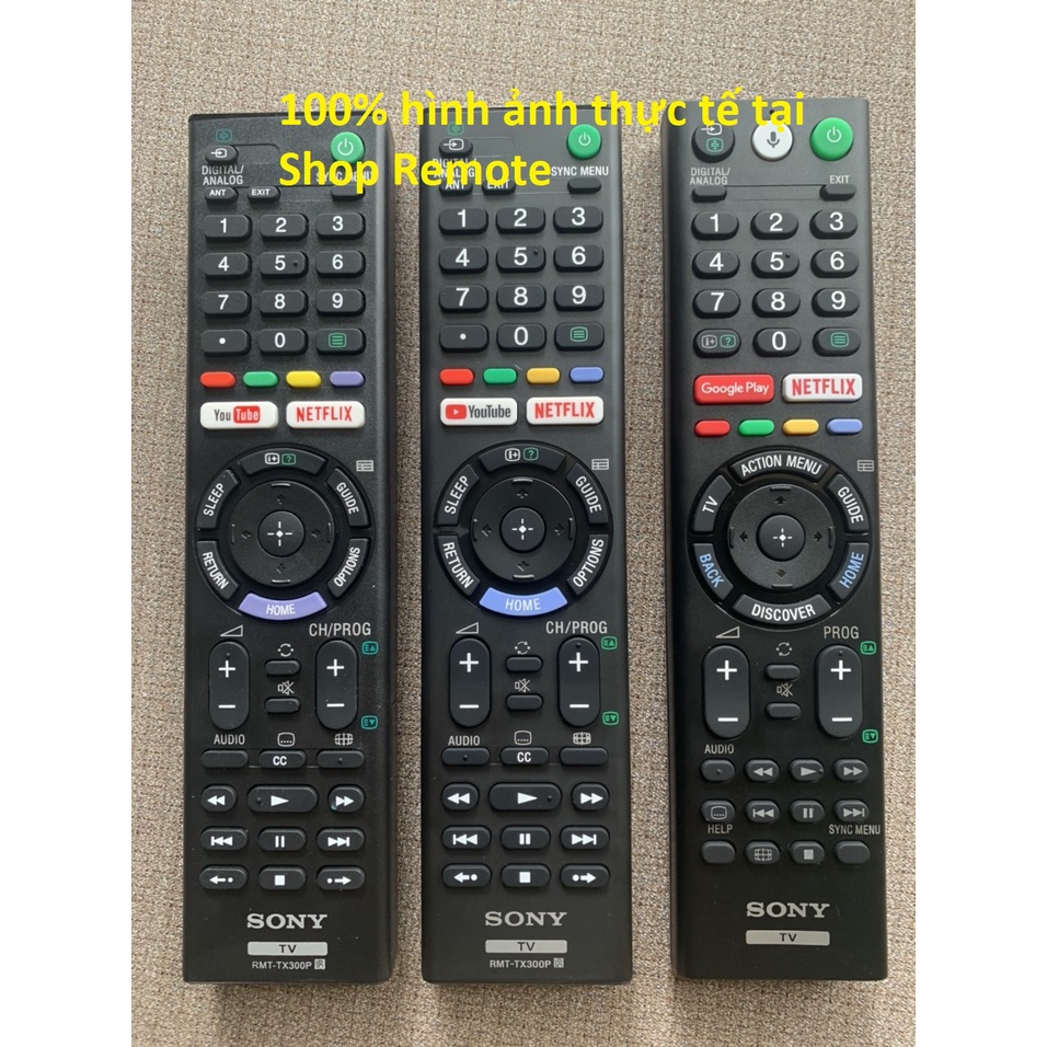 Điều khiển tivi Sony giọng nói Smart, Bravia, 4K, remote tv sony thông minh, mót tivi sony RMF-TX300P, TX300P 55X8000E