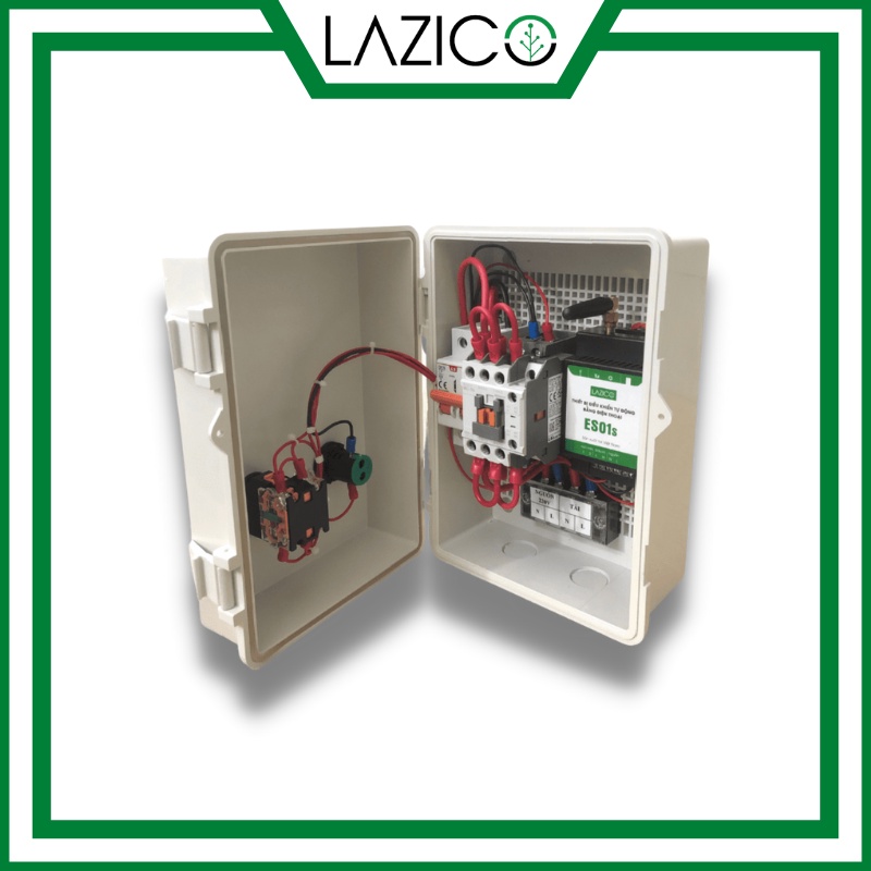 Tủ điều khiển từ xa 220V cho máy bơm bằng điện thoại công suất 3hp -10hp LAZICO LZ1B
