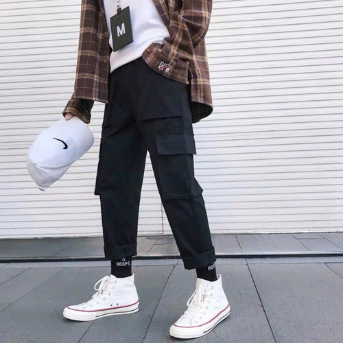 Quần kaki túi hộp