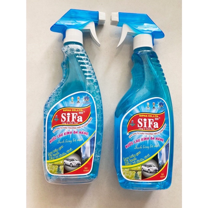 Nước lau kính đa năng SIFA 650ml hàng có sẵn
