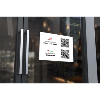 Decal Số Tài Khoản Dán Kính