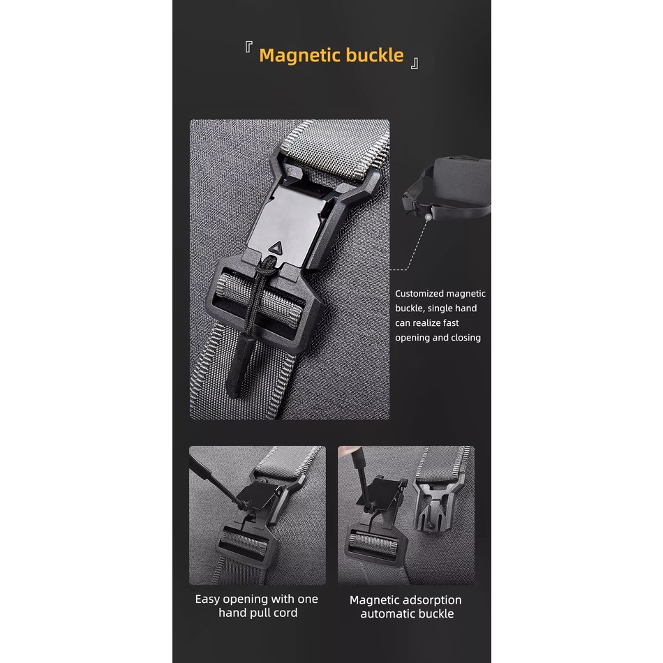 Túi  Wiwu Alpha Croosbody Bag Đeo Hông, Đeo Chéo, Cầm Tay Sang Trọng Chính Hãng Wiwu