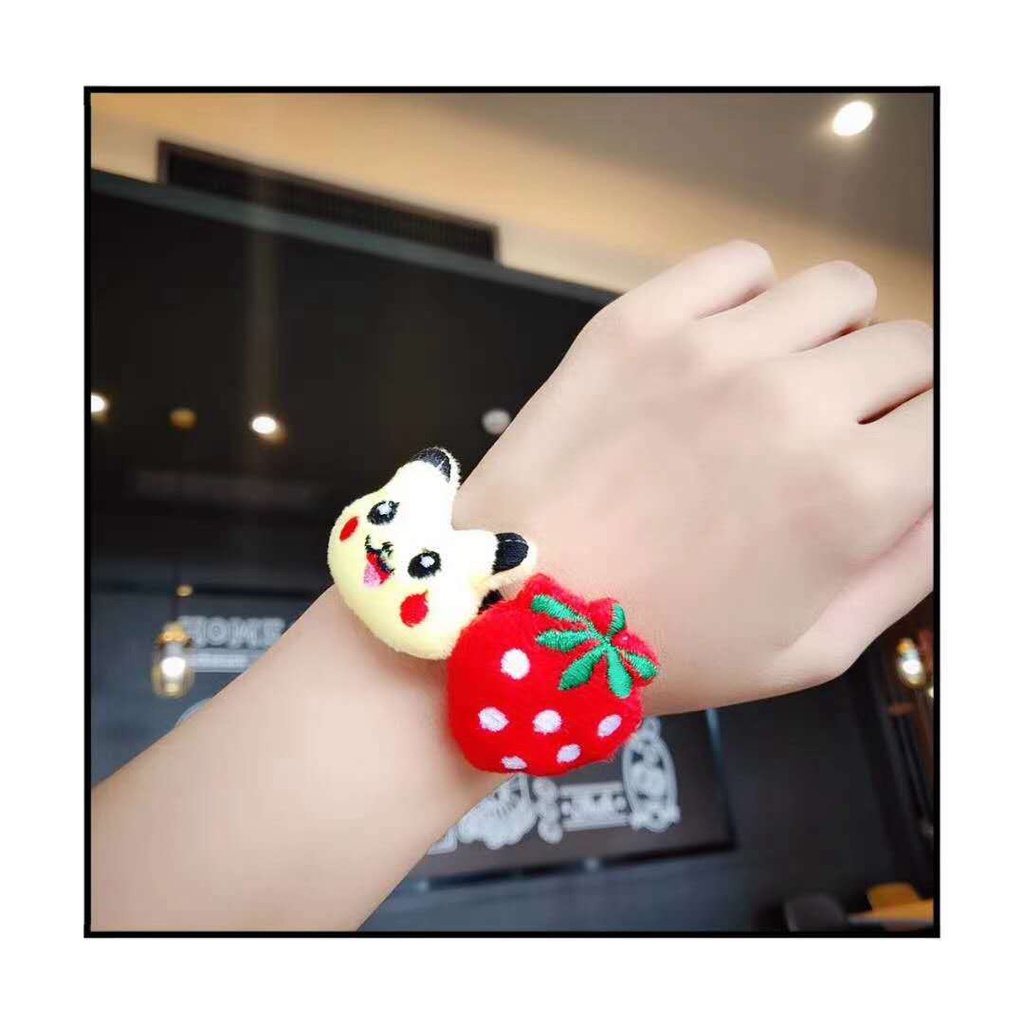 Dây chun cột tóc cục bông nhiều mẫu dễ thương cute TooYoo TY0134