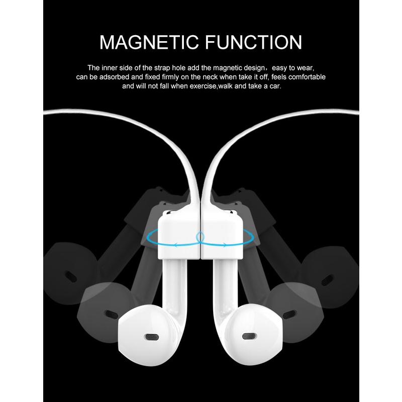 Dây Silicone Chống Thất Lạc Cho Tai Nghe Airpods 1 2 3 Gen Air Pods Pro