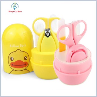 Bộ Dụng Cụ Kềm Kéo Cắt Móng Tay Tiện Lợi Trẻ Em Nhiều Màu SP000315