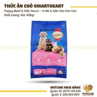 Thức ăn smartheart puppy cho chó con - 400gr