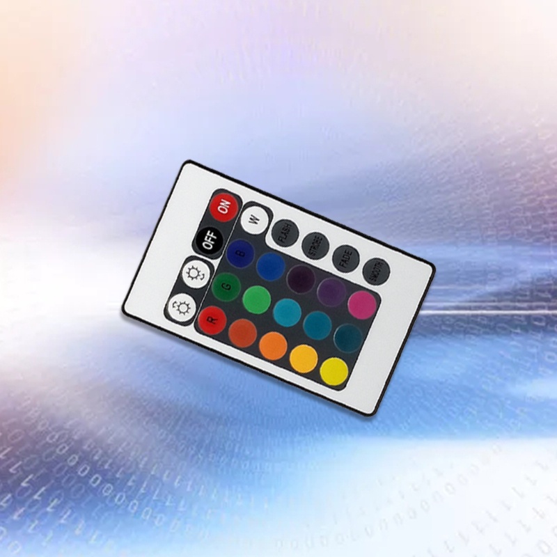 Bộ Điều Khiển Đèn Led Dây DC12V Đèn Led Từ Xa IR RGB Với Dây Đèn Led 24 Nút Bấm