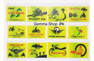 Logo phượt phản quang