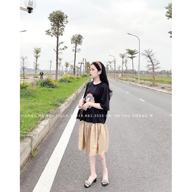 BÁN SỈ VÁY SUÔNG CHỮ STAKELAND PHỐI CHÂN BÈO CHO NỮ | BigBuy360 - bigbuy360.vn