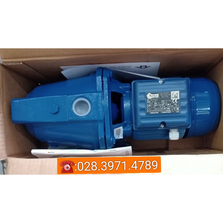 Máy Bơm Ly Tâm Lốc Xoáy Pentax CAM100, Công Suất 0,75KW/1,0HP 1Pha