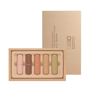 Set 5 Son Hojo Molandi Velvet Lipstick Hàng Chính Hãng No.8040