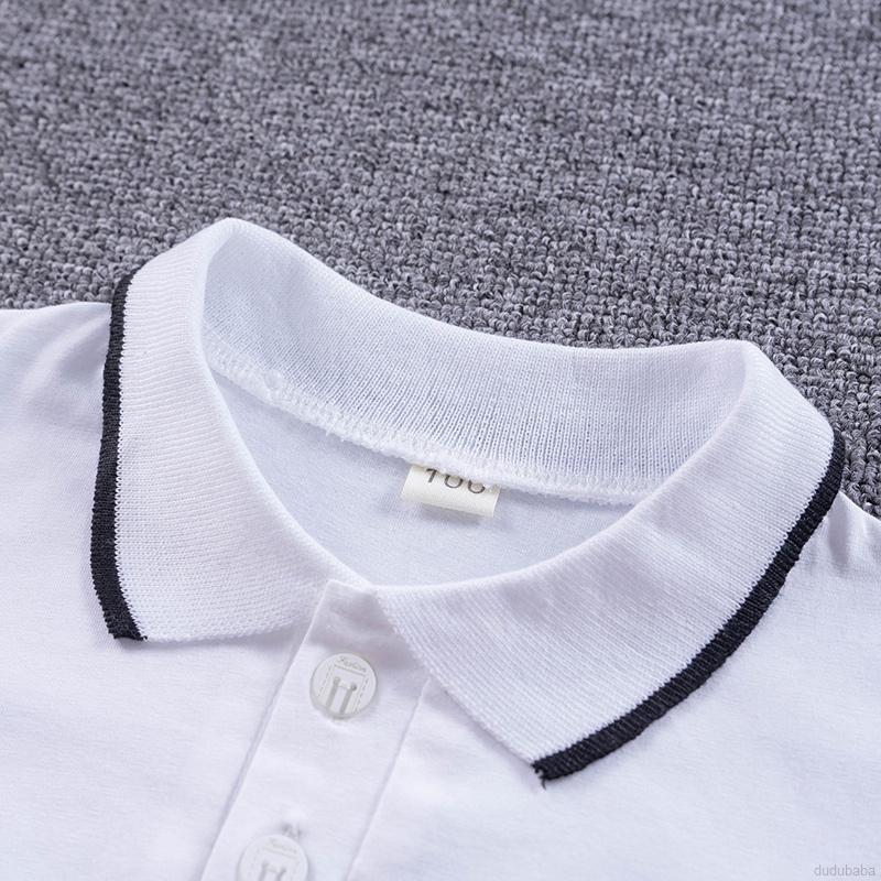 Bộ áo thun polo và quần đùi thời trang dành cho bé trai