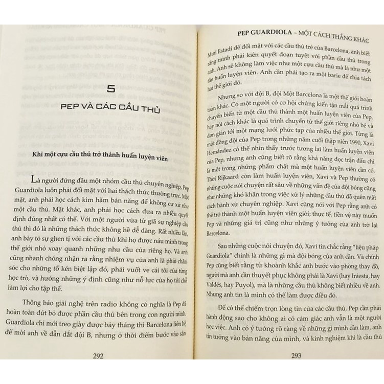 Sách - Pep Guardiola - Một cách thắng khác (TH229)