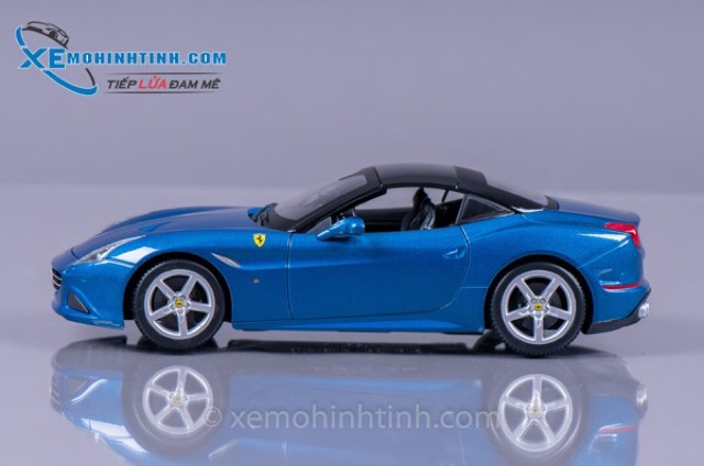 Xe Mô Hình Ferrari California T 1:18 Close Top Bburago (Xanh)