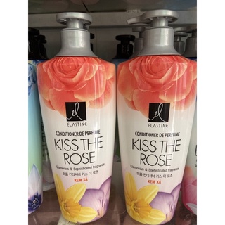 Dầu xả Kiss The rose Elastine Hàn Quốc 600ml
