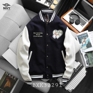Áo khoác bomber nỉ dạ big size nam