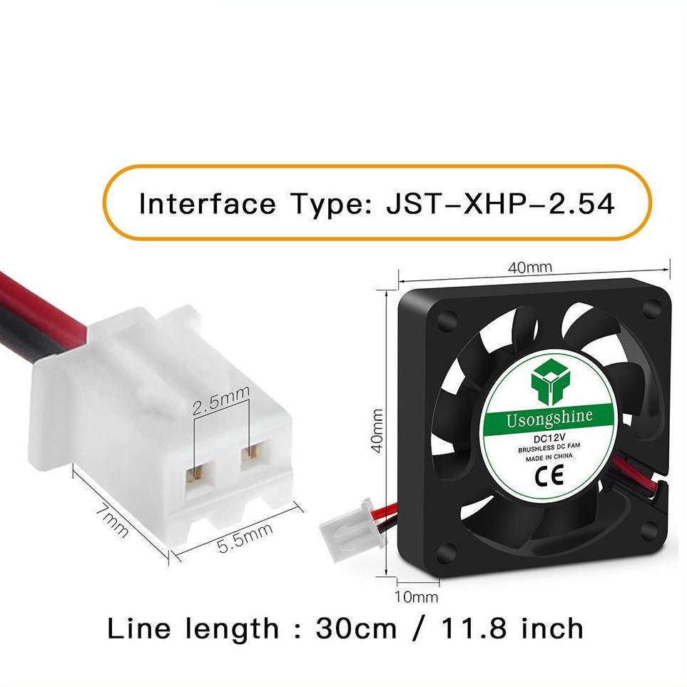 Quạt tản nhiệt 4010 nguồn 5V 12V 24V