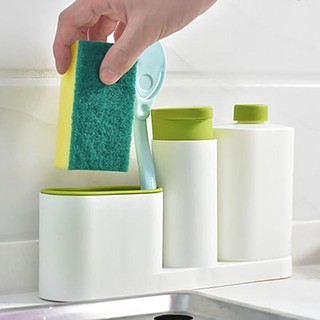 Multifunctional Detergent Soap Dispenser Hand Sanitizer Bottle Kitchen Storage