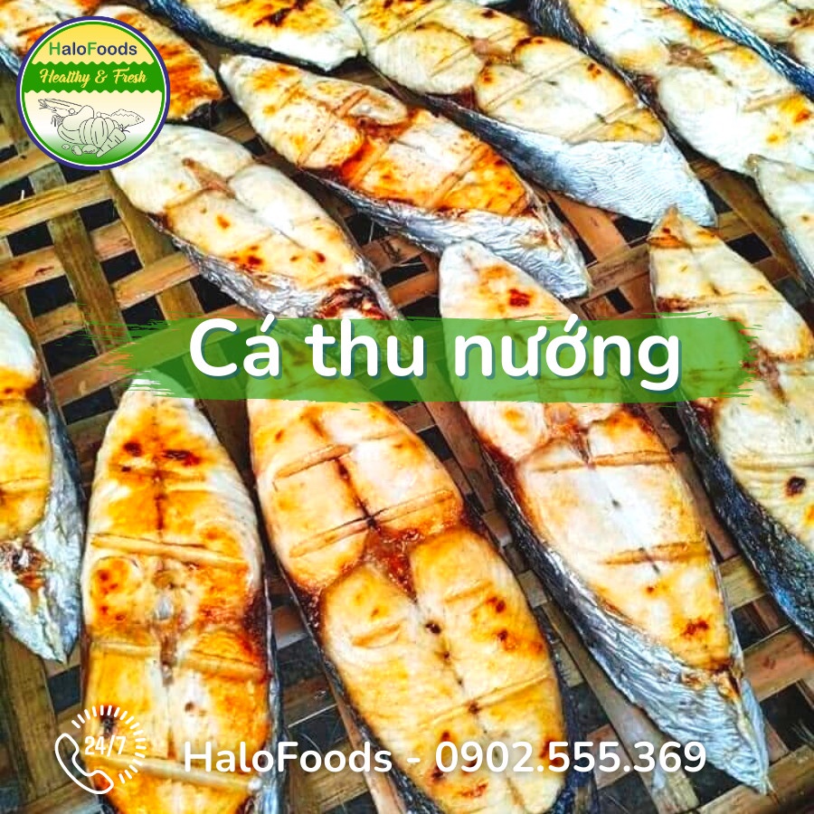 Cá thu nướng đặc biệt - Hải sản Nghệ An (gói 500-600 gr - chỉ giao Hà Nội)