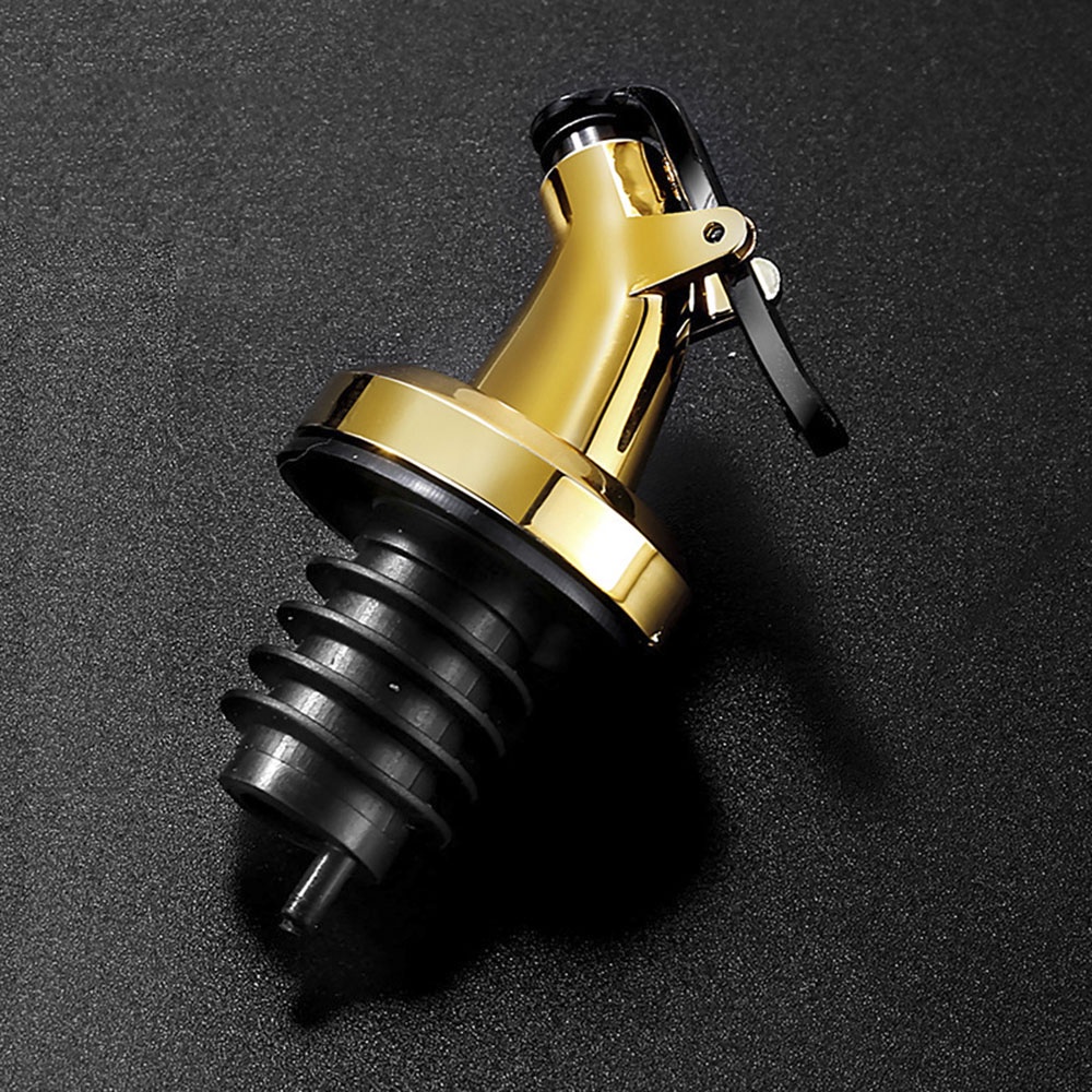 Đầu rót kèm nắp đậy cho chai nước sốt bằng Silicon sáng tạo tiện dụng cho nhà bếp
