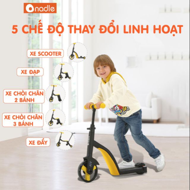 Xe chòi chân Scooter Nadle mẫu mới 2020