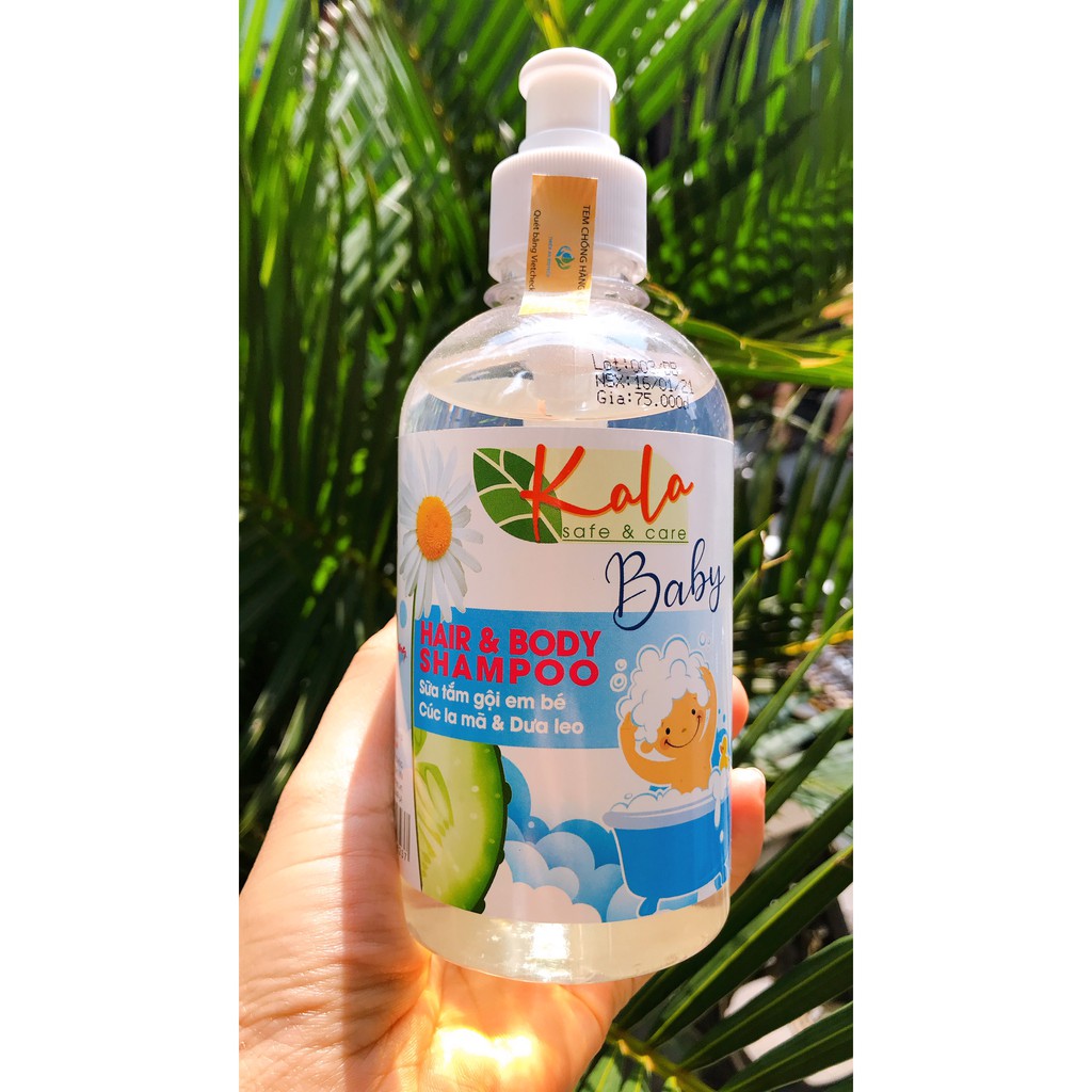 SỮA TẮM GỘI KALA BABY 350ml– NHẸ DỊU LÀN DA BÉ CƯNG | SỮA TẮM EM BÉ | SỮA TẮM THƠM LÂU | SẢN PHẨM THIÊN NHIÊN famimark