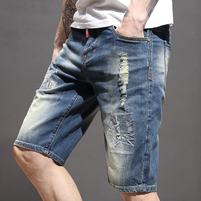 Quần Short Denim Thời Trang 2020 Dành Cho Nam